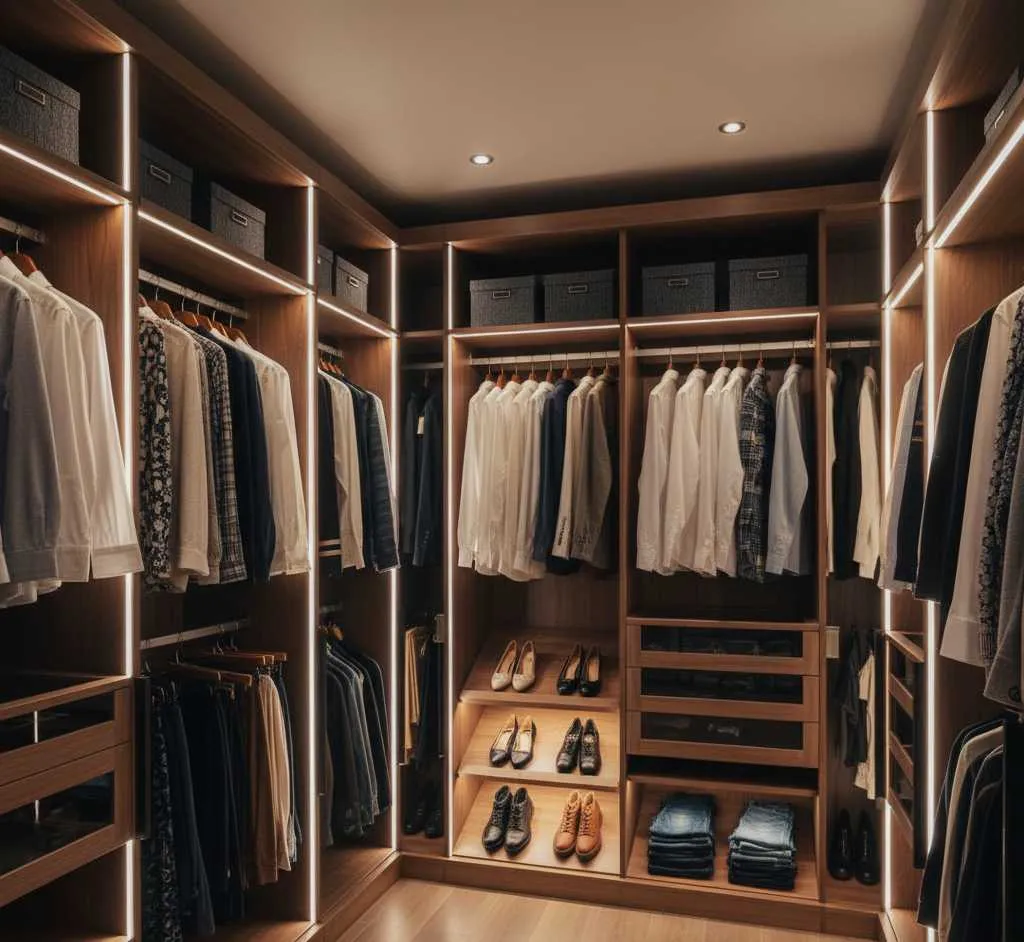 Walk-In Closet Design Ideas - Add Value to Your Custom Home